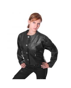 Damenlederjacke 786222 black